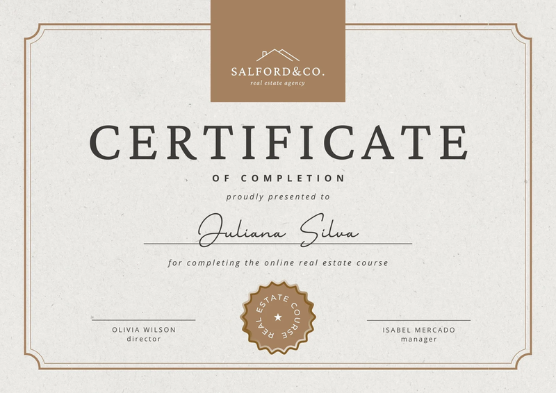 Certificate 3